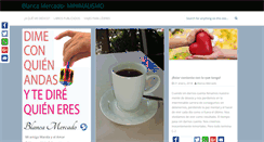 Desktop Screenshot of blancamercado.com